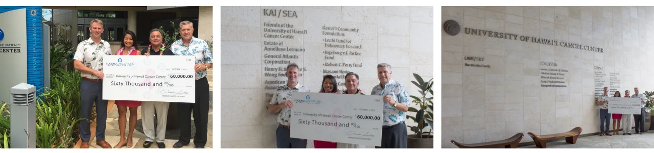 Fifth Check Donation