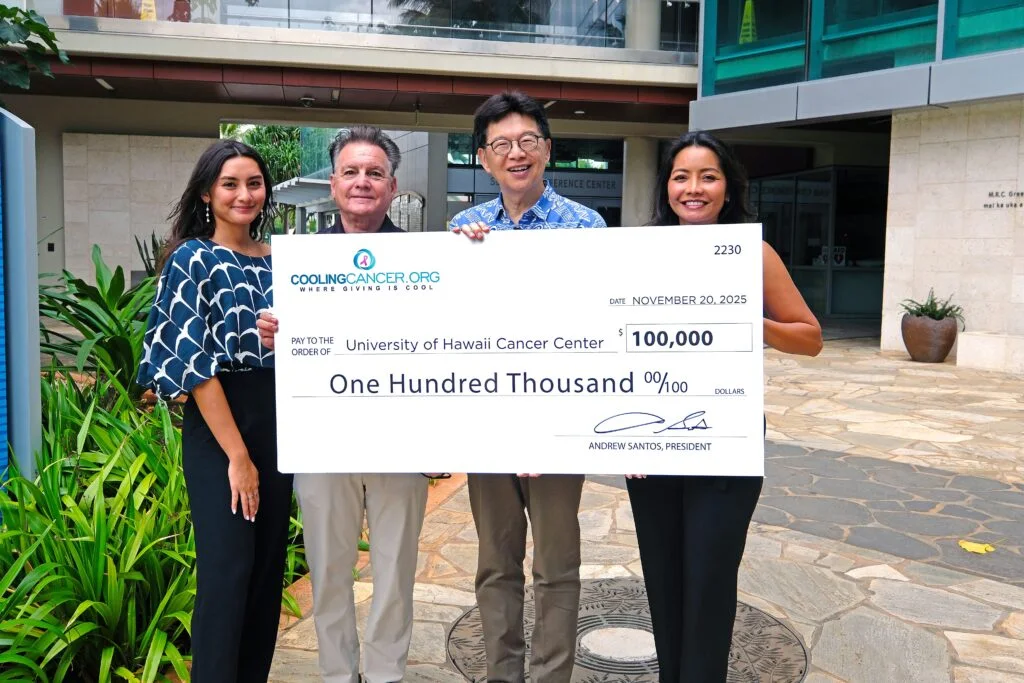 2025 Check Presentation: $100,000 for Cancer Research