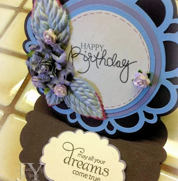 Handmade birthday card from Little C’s Creations